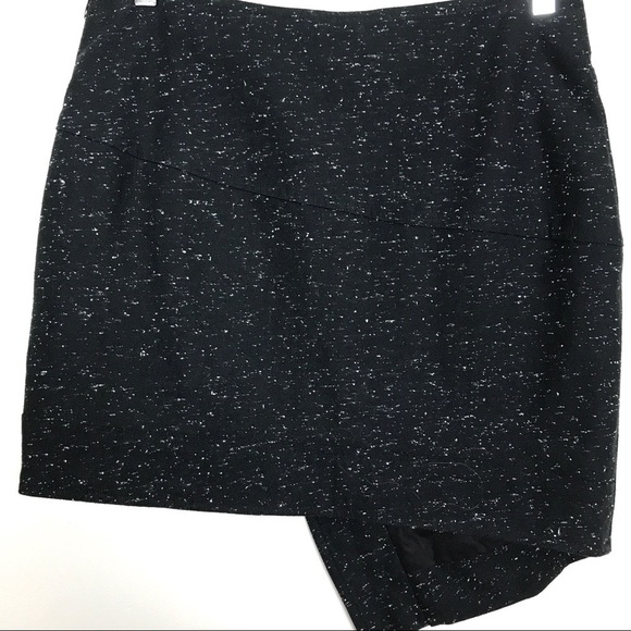 NWT Chelsea and Walker Asymmetrical Tweed Skirt 4 - Picture 7 of 8